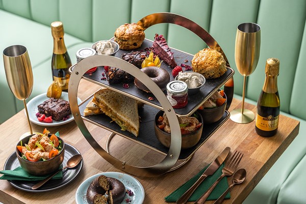 Vegan Afternoon Tea with a Cocktail for Two at Eden Cafe Clifton