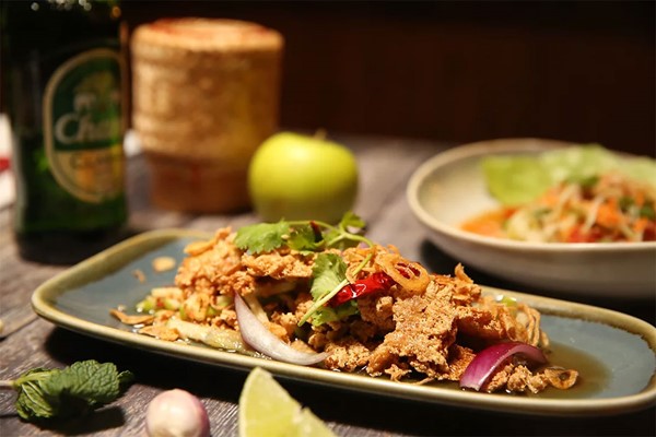 Three Course Vegan Thai Meal with Wine for Two at Mali Vegan Thai