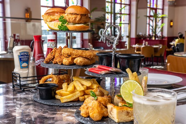 Harry Ramsden's Fish and Chip Afternoon Tea with Prosecco for Two