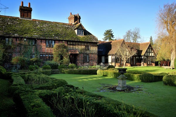 Champagne Afternoon Tea For Two at Langshott Manor Hotel 