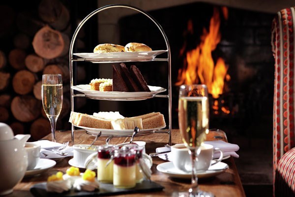 Deluxe Afternoon Tea for Two at Langshott Manor