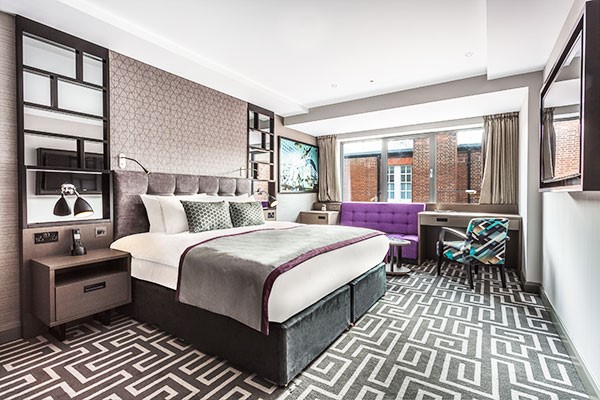 One Night Stay with Bottle of Champagne for Two at The Courthouse Hotel Shoreditch