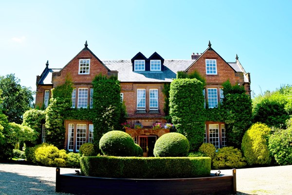 One Night Deluxe Gourmet Escape for Two at Nunsmere Hall