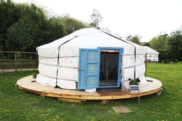 Two Night Summer Yurt Getaway in Devon for Two