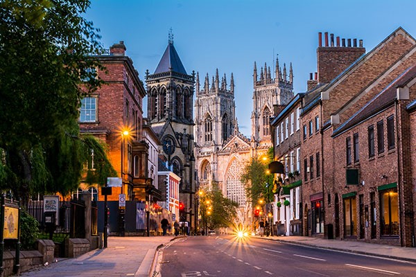 Evening stroll around York’s city centre