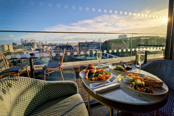 Saturday Bottomless Brunch for Two at LSQ Rooftop
