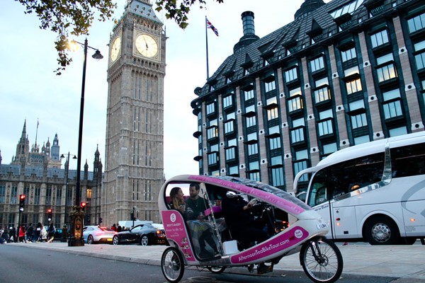 One Hour London Landmark Tour and Afternoon Tea for Two with Veluba