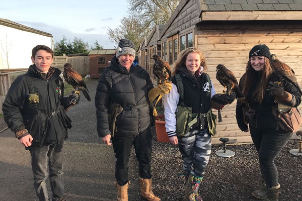 Hawk Walk for Two at The Animal Experience