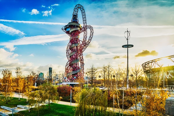 The Slide at The ArcelorMittal Orbit with a Bottle of Prosecco for Two