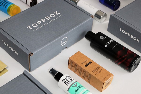 Personalised Male Grooming Gift Box for One