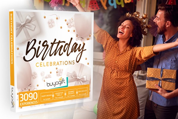 Buyagift Happy Birthday Gift Experiences Box - Over 2760 Experiences for  One or Two People : : Sports & Outdoors