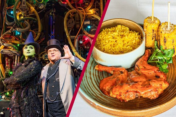 Theatre Tickets to Wicked The Musical and a Two Course Pre-Theatre Meal at B Bar for Two