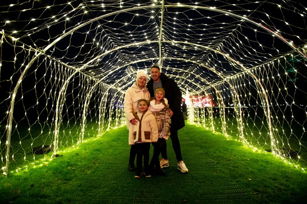 Entry Tickets and Christmas Light Trail for Two at Warwick Castle