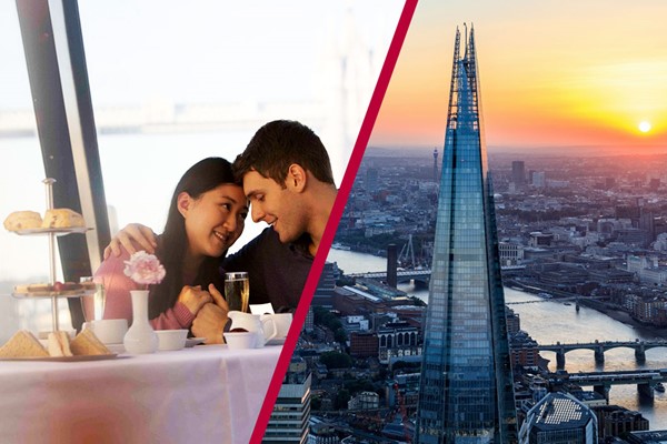 The View from The Shard for Two with Traditional Afternoon Tea Cruise ...