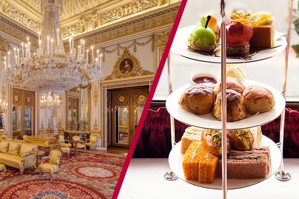 Buckingham Palace State Rooms and Royal Afternoon Tea at Rubens at The Palace for Two