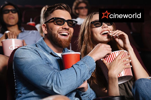 Cineworld Cinema Visit for Two Adults with Snacks picture