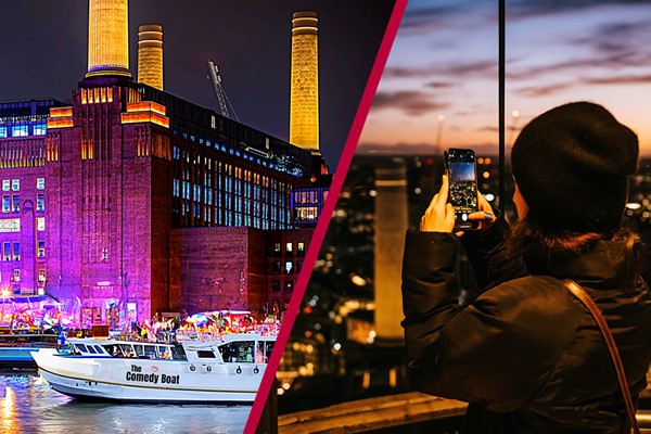 Entry to Lift 109 at Battersea Power Station with Comedy Show and Pizza for Two at Battersea Barge picture
