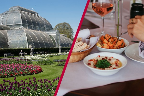 Visit to Kew Gardens and Palace with Two Course Meal and Bottle of Wine for Two at Palmyra picture
