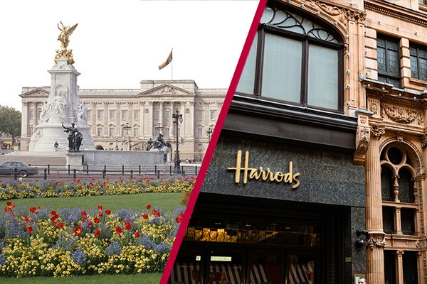 Buckingham Palace State Rooms and Cream Tea with Champagne for Two at The Georgian at Harrods picture