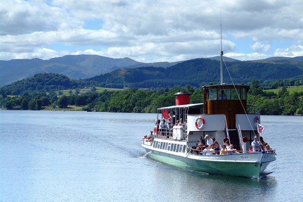 Ullswater Streamers Cruise Through the Lake District National Park