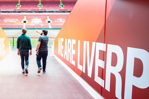 Liverpool FC Anfield Stadium Tour and Museum Entry for Two Adults