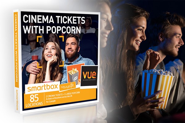 Cinema Tickets with Popcorn Experience Box/