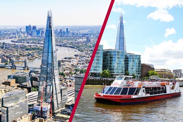 Shard Tickets and Thames Sightseeing Cruise