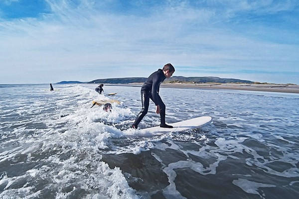 Surf Experience for Intermediates at Aber Adventures for One