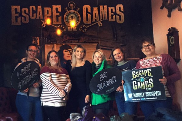 Escape Game Entry for Four at UK Escape Games