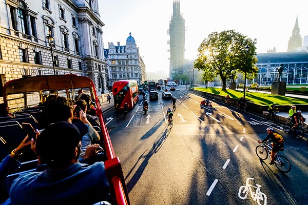Vintage Bus Tour of London, Thames River Cruise and London Eye for Two picture