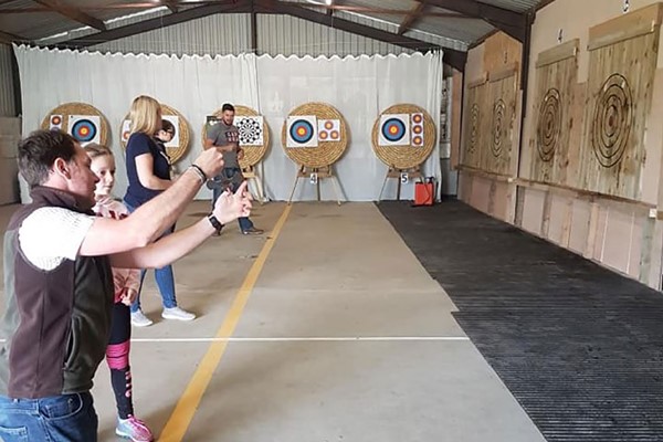 Axe Throwing for Two Adults at Aim Country Sports