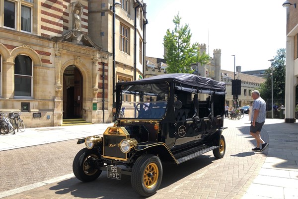 A Tour of Cambridge City in an Electric Car for Two