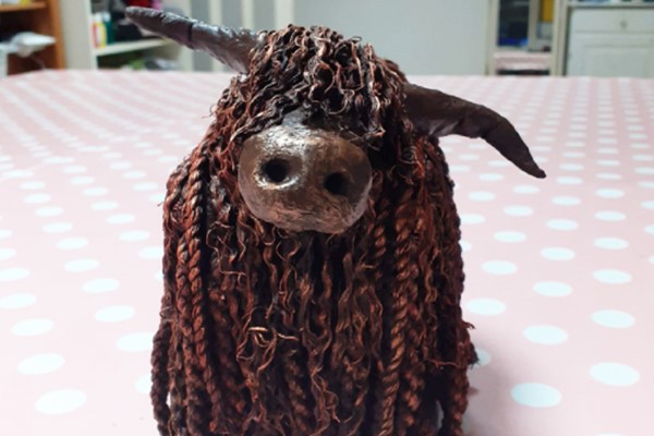Highland Cow Sculpture Workshop for Two with Craft My Day
