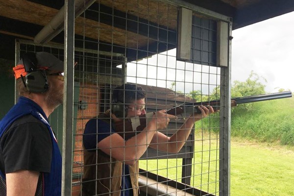 Clay Pigeon Shooting with 200 Clays for Four at Guns and Clays