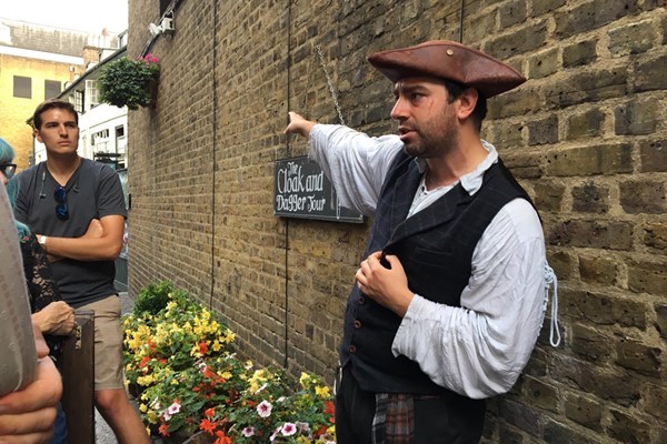 The Cloak and Dagger Historic London Walking Tour for Two