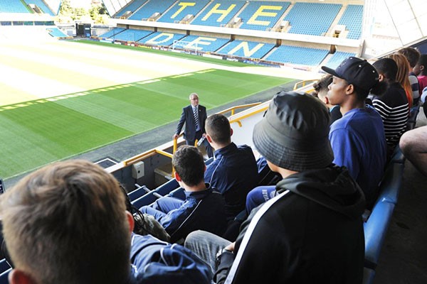 Millwall FC’s The Den Stadium Tour for Family of Four