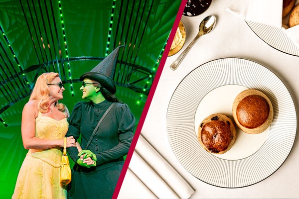 Theatre Tickets and Afternoon Tea at The Harrods Tea Rooms for Two