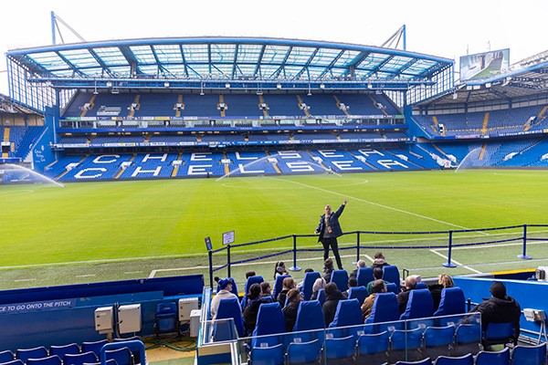 Chelsea FC Stamford Bridge Tour for Two and a Two Course Meal for Two at B Bar, London picture