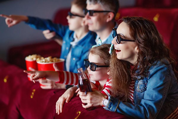 Cineworld Cinema Visit for Two Adults and Two Children