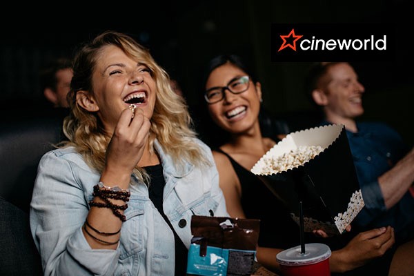 Cineworld Cinema Tickets for Two Adults picture