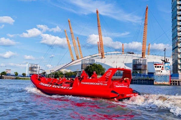 River Thames Extended High Speed Boat Ride for Two