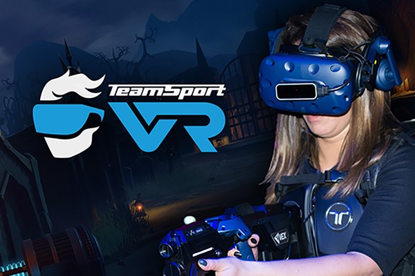 VR 4D Free Roaming Adventure for Two at Teamsport Indoor Karting