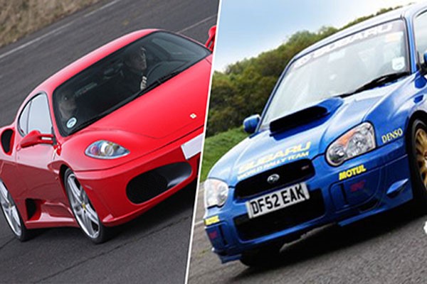 Supercar and Rally Driving Thrill for One – Weekdays