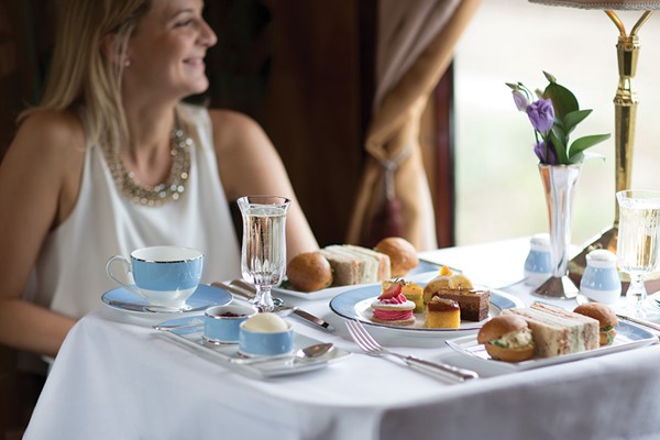 Champagne Afternoon Tea for Two on Belmond's British Pullman