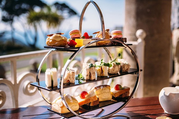 Afternoon Tea for Two at Fowey Hall