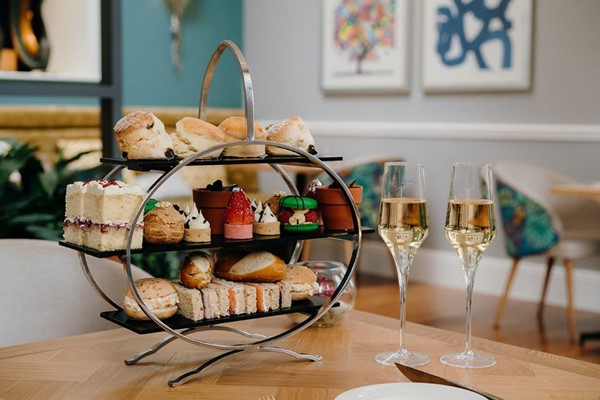Afternoon Tea with Champagne for Two at Oakley Hall Hotel from Buyagift