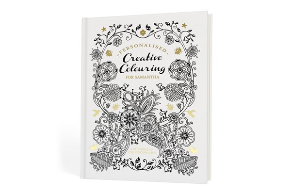 Download Adult Personalised Creative Colouring Book From Buyagift