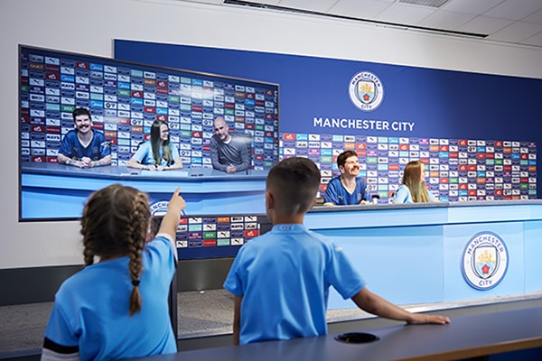 Manchester City Etihad Stadium Tour for Two Adults and Two Children