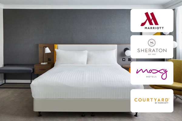 Overnight Stay for Two at a Marriott International Hotel Brand