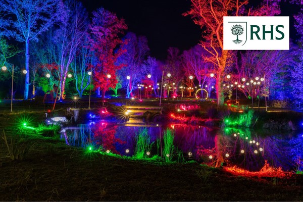 RHS Glow Illuminations at Bridgewater for Two Adults and Two Children picture